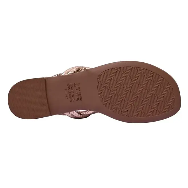 Sandália Dakota Flat Feminino Champagne