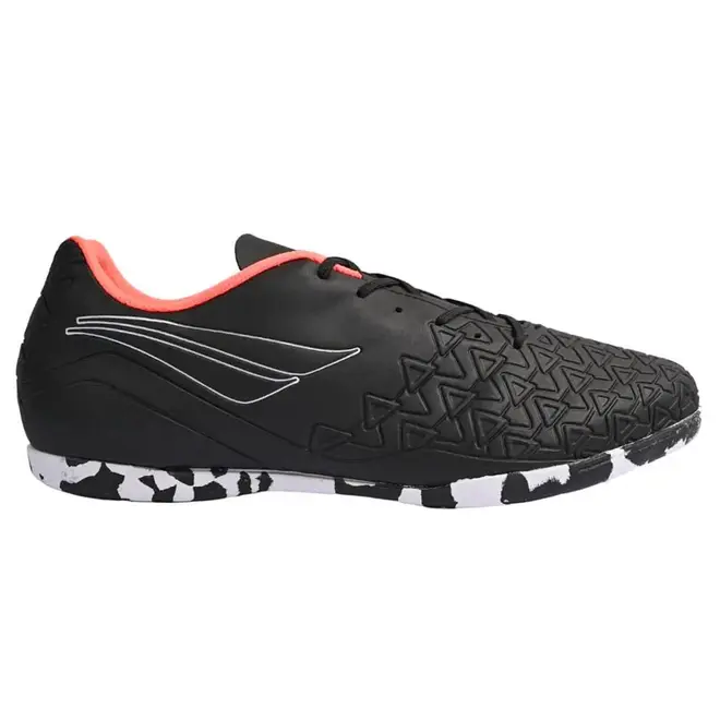 Chuteira Society Penalty Furia Preto e Branco - Masculino