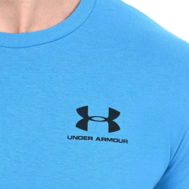 Camiseta de Treino Masculina Under Armour Left Chest