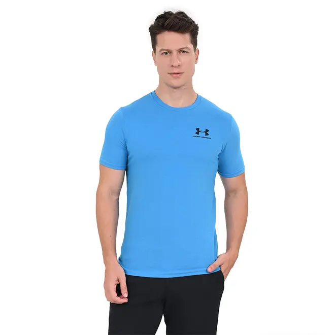 Camiseta de Treino Masculina Under Armour Left Chest