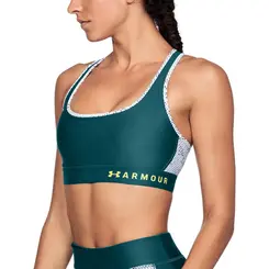 Top Médio de Treino Feminino Under Armour Impacto Armour Crossback Print
