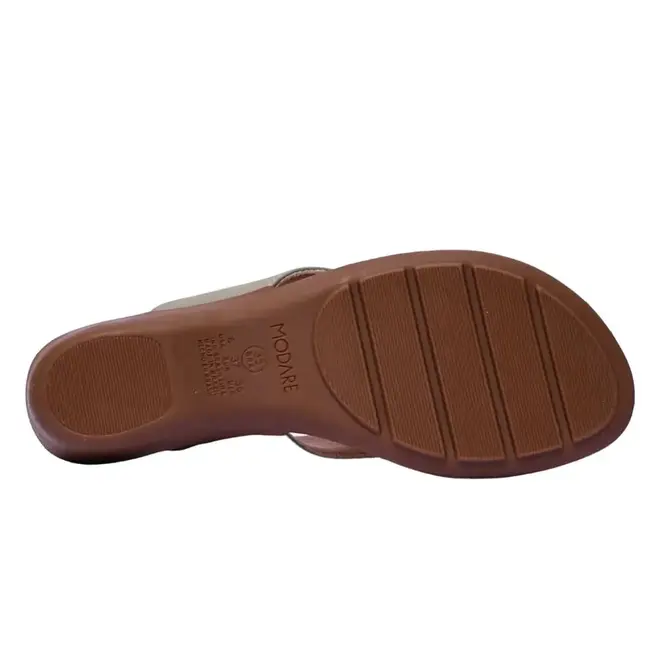 Tamanco Plataforma Modare Feminino Verde/Bege