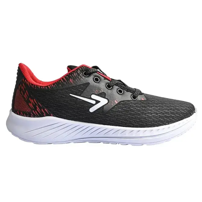 Tênis Esportivo Masculino Box 200 - Preto/Vermelho