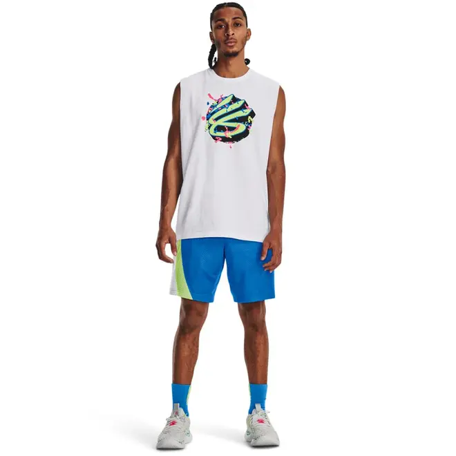 Bermuda de Basquete Masculina Under Armour Curry Splash 9