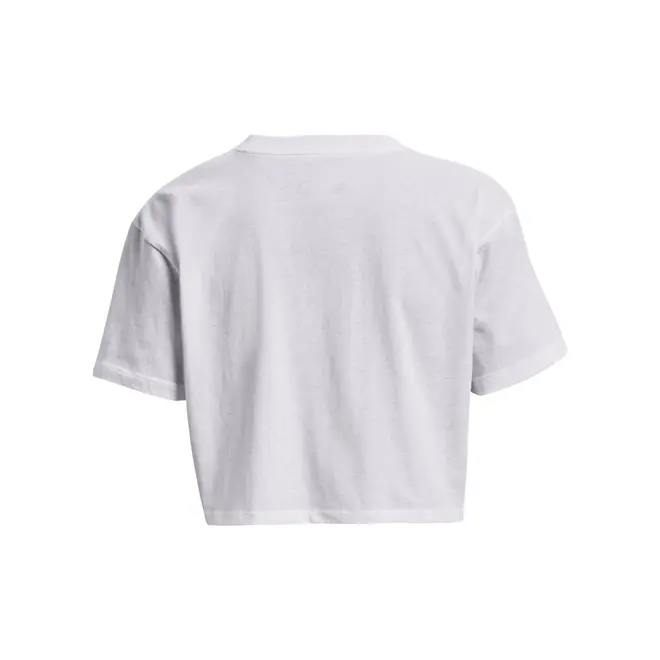 Camiseta de Treino Feminina Under Armour Branded Logo Crop SS