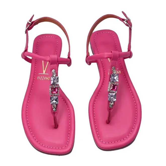 Sandália Vizzano Flat Rosa Feminino