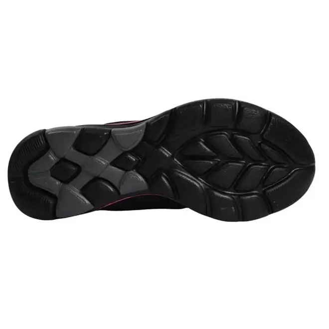 Tênis Esportivo Feminino Olympikus Like - Preto/Rosa