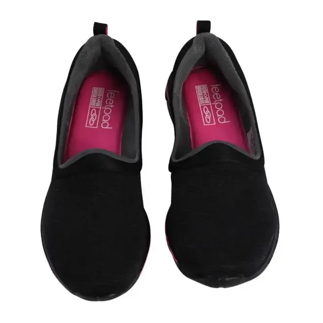 Tênis Esportivo Feminino Olympikus Like - Preto/Rosa