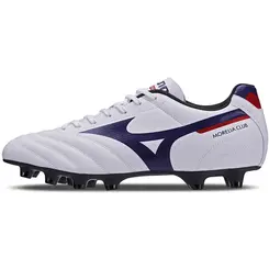 Kit Mizuno Morelia masculino 1 Chuteira de Campo Club MD + 1 meião de futebol
