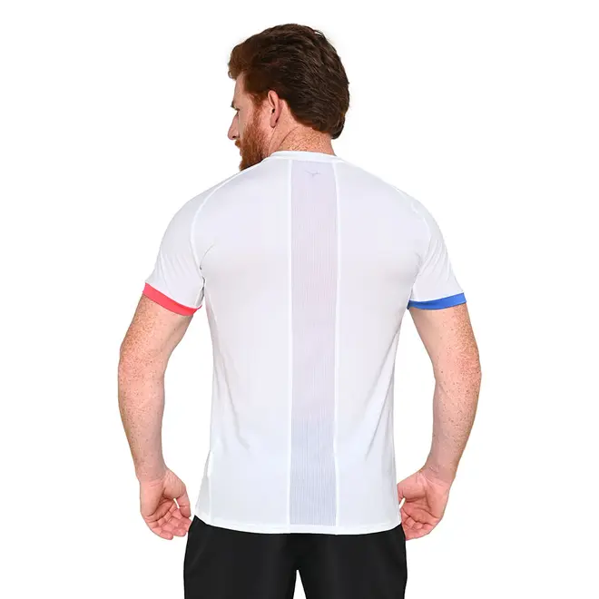 Camiseta de Tennis Mizuno Shadow Graphic Masculina