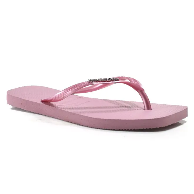 Chinelo Feminino Havaianas Slim Square Rosa 4148257