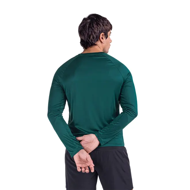 Camiseta Manga Longa de Corrida Mizuno Pro UV 2 Masculina