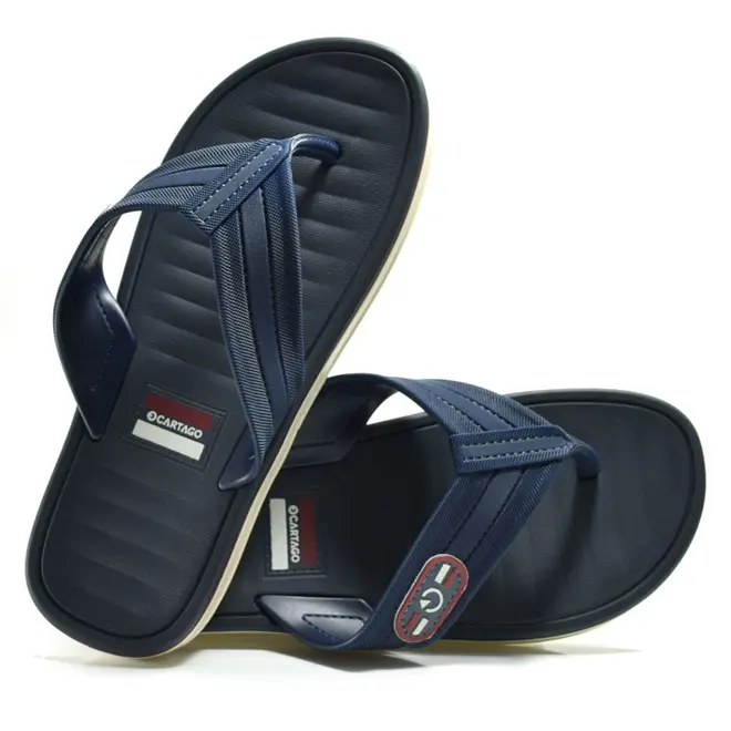 Chinelo Infantil Cartago Paris II do 26 ao 36 Azul 12468