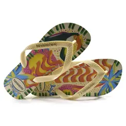 Chinelo Feminino Top Ginga Havaianas Creme 4150326
