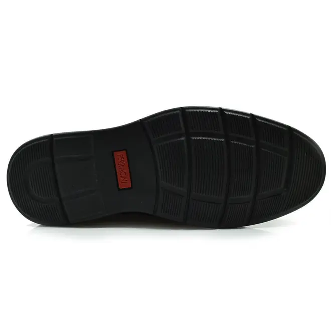 Sapato Social de Couro Ferracini Kingston Preto 6151
