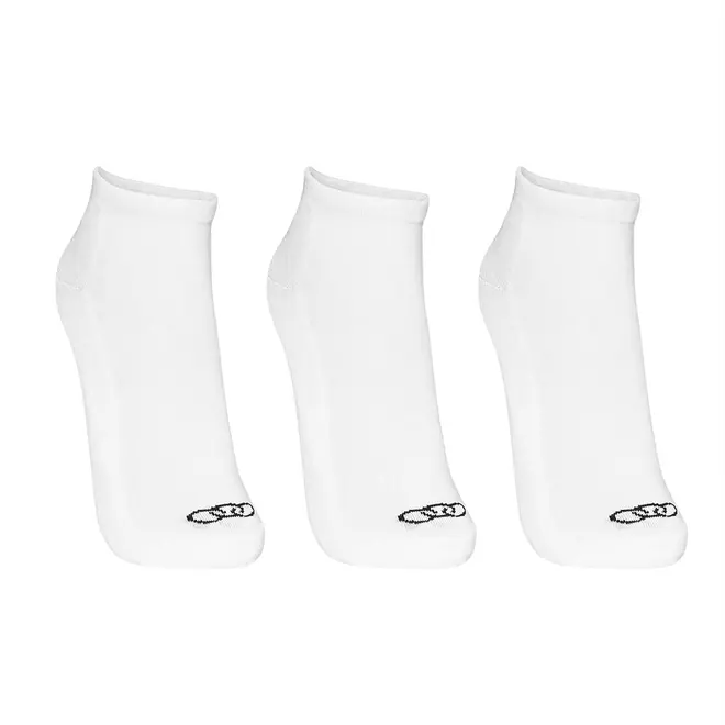 Meia Olympikus Cano Curto pacote c/ 3 pares Masculino