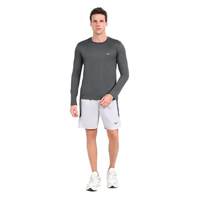 Camiseta Manga Longa de Treino Masculina Mizuno Nirvana