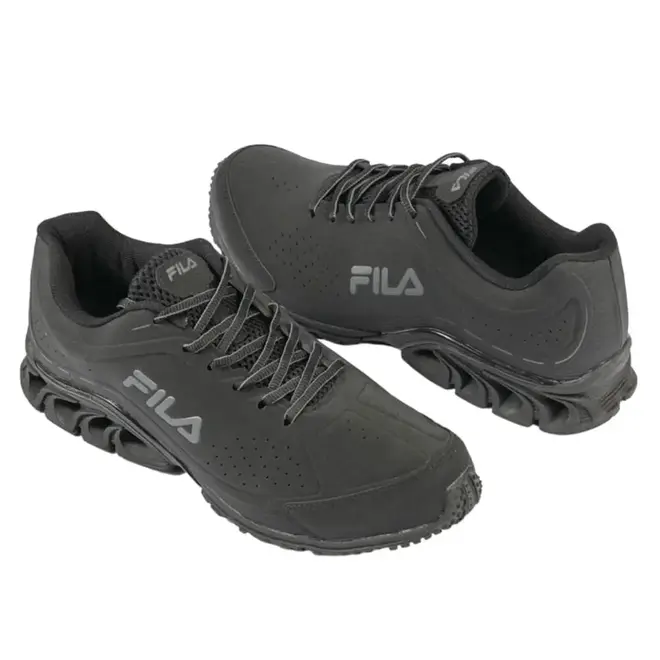Tênis Esportivo Masculino Fila Cage Phyton - Preto/Grafite