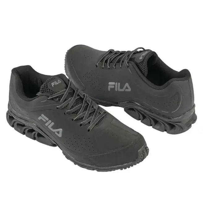 Tênis Esportivo Masculino Fila Cage Phyton - Preto/Grafite