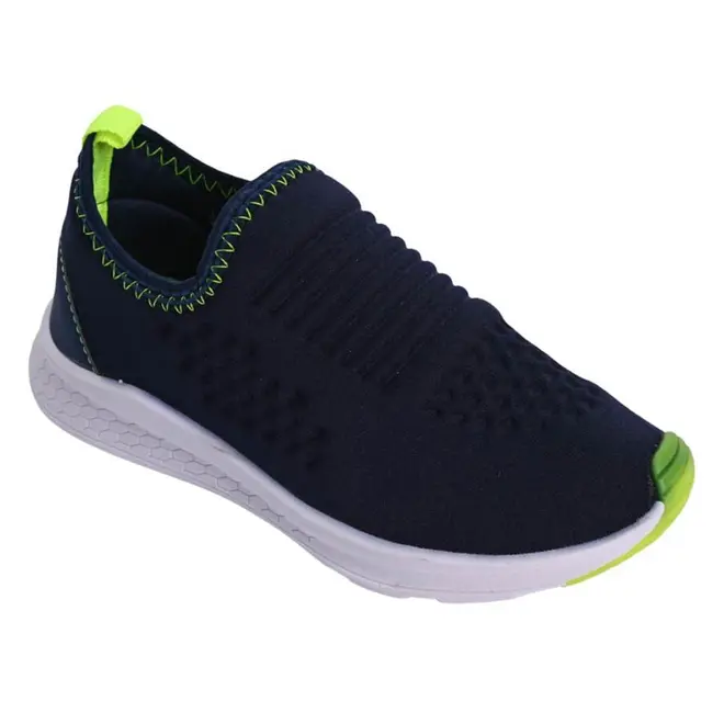 Tênis Casual Juvenil Batatinha Marinho/Verde Masculino
