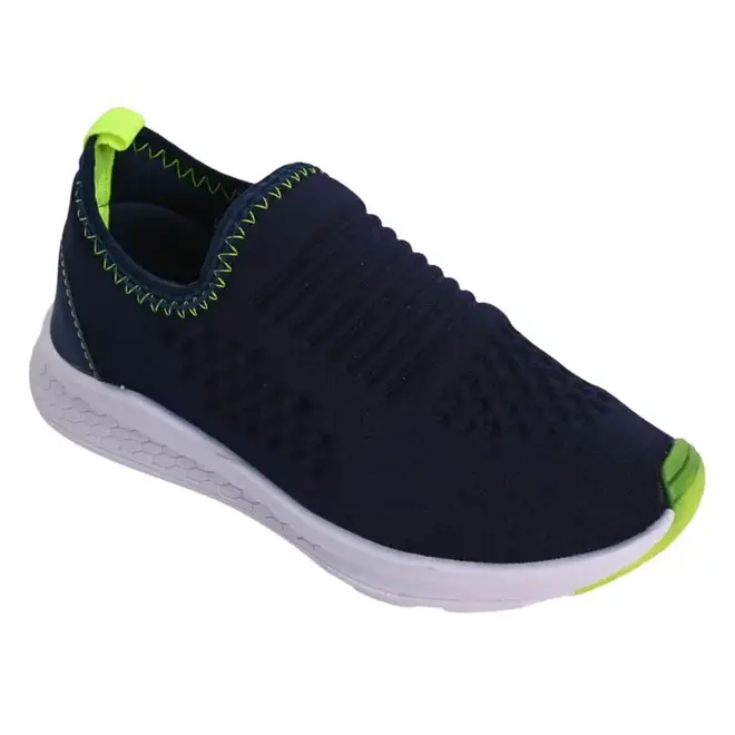 Tênis Casual Juvenil Batatinha Marinho/Verde Masculino