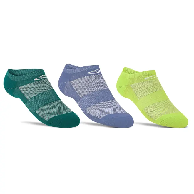 Meia Cano Invisível Neon Pacote c/ 3 pares Olympikus