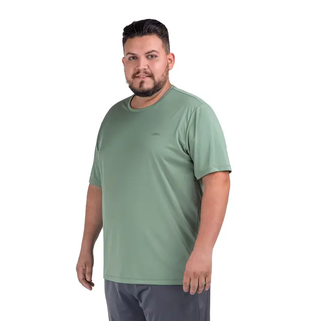 Camiseta Essential Manga Curta Olympikus Plus Size