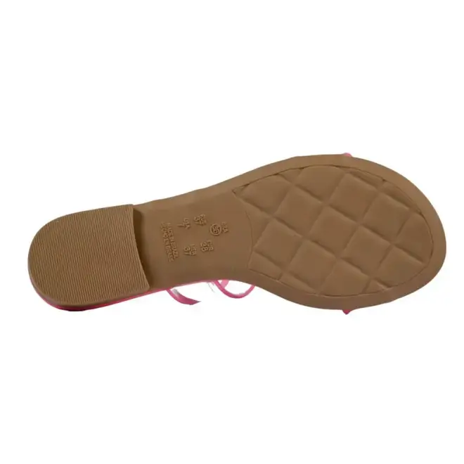 Tamanco Ramarim Rasteira Flat Rosa Feminino