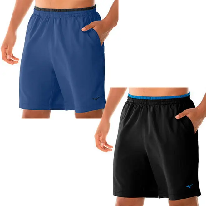 Kit 2 Bermudas Masculinas Mizuno para jogar Tennis Master