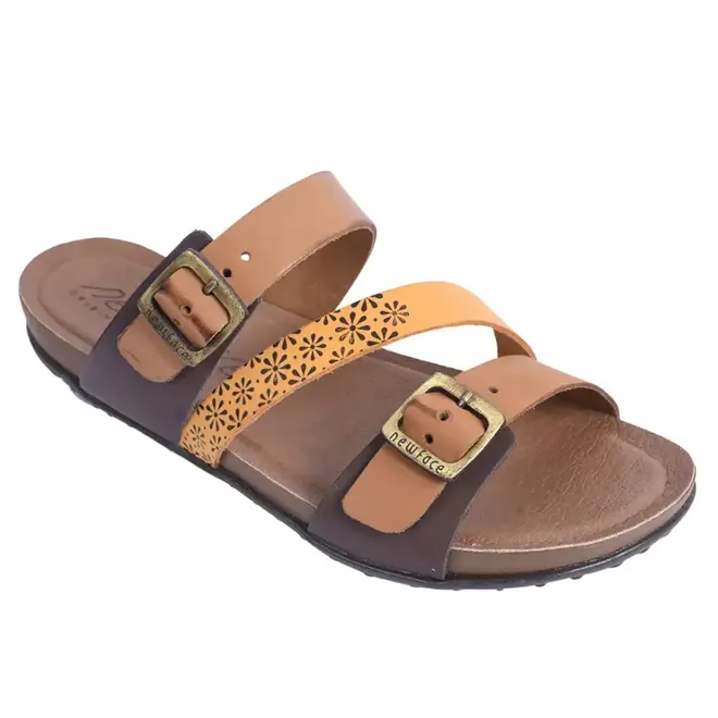 Tamanco Birken New Face Cacua Mix Marrom Masculino