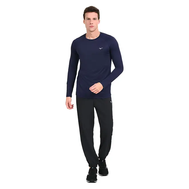 Camiseta Manga Longa de Treino Mizuno PRO UV +50 Masculina