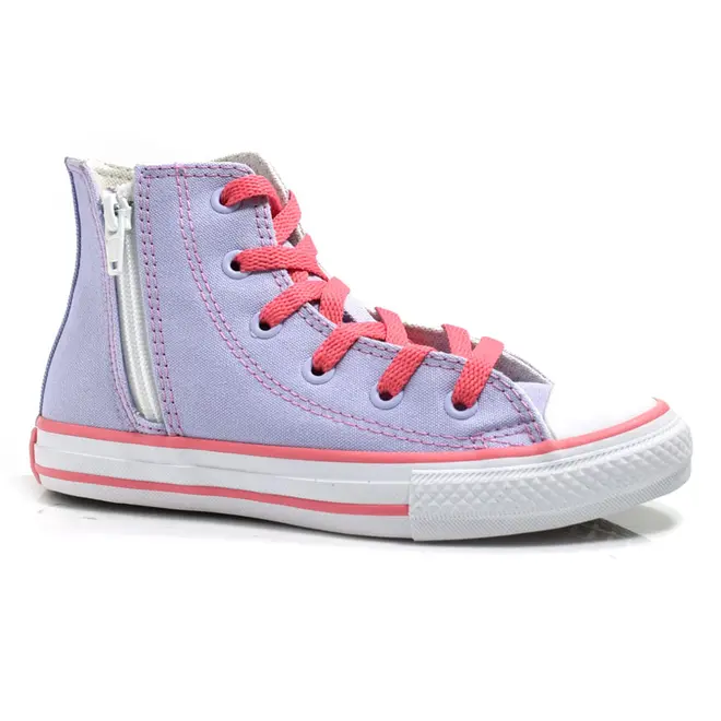 Tênis de Cano Alto Infantil Converse Original Roxo CK12500001