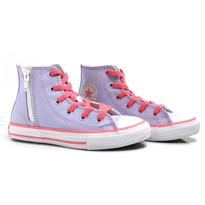 Tênis de Cano Alto Infantil Converse Original Roxo CK12500001
