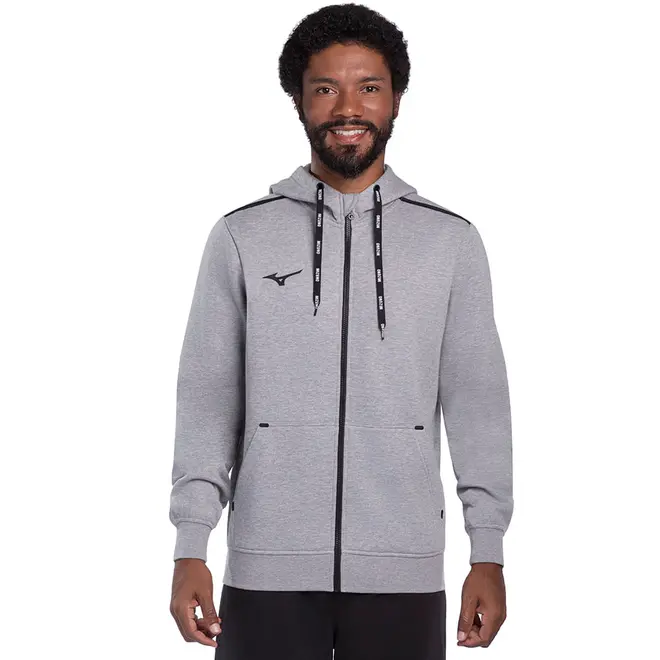 Moletom Masculino Mizuno Zipper
