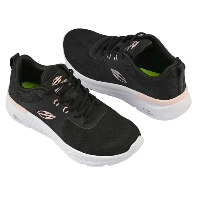 Tênis Esportivo Mormaii Lead Preto e Branco Feminino