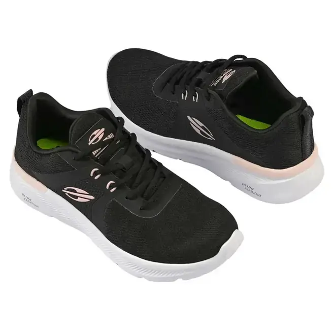 Tênis Esportivo Mormaii Lead Preto e Branco Feminino