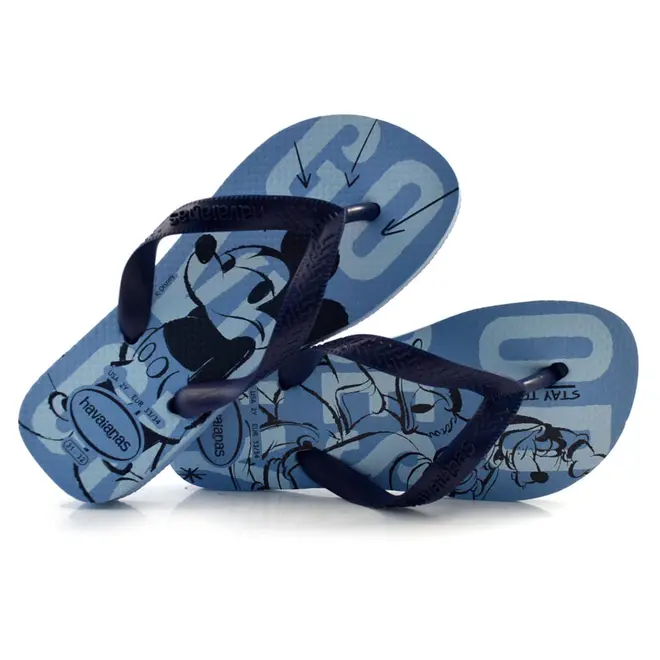 Chinelo Infantil Havaianas Top Disney Azul 4139412 INF