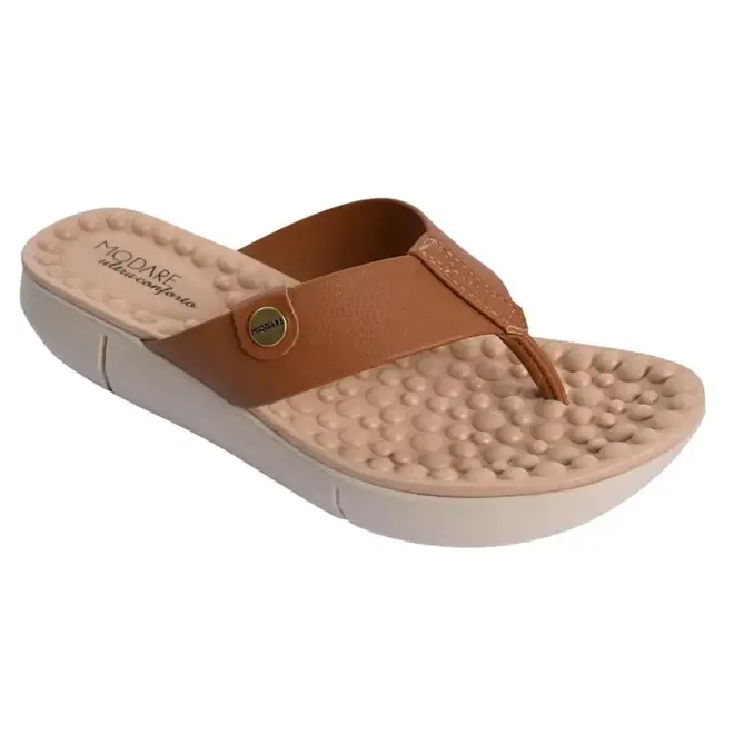 Tamanco Plataforma Modare Ultra Conforto Feminino Marrom