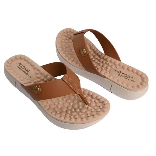 Tamanco Plataforma Modare Ultra Conforto Feminino Marrom