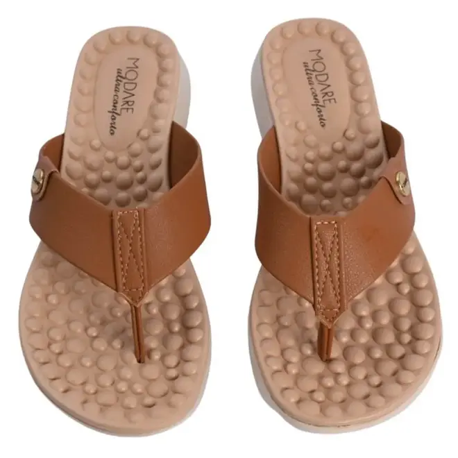 Tamanco Plataforma Modare Ultra Conforto Feminino Marrom