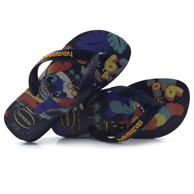 Chinelo Infantil Havaianas Top Disney Azul 4148941 INF