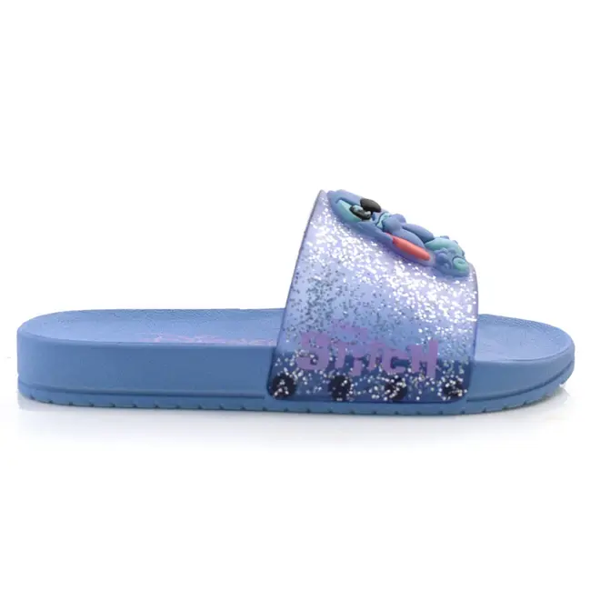 Chinelo Slide Stitch Infantil Grendene Disney Magia do 23 ao 33 Azul 22994
