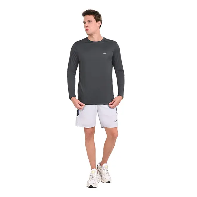 Camiseta Manga Longa de Treino Masculina Mizuno Energy