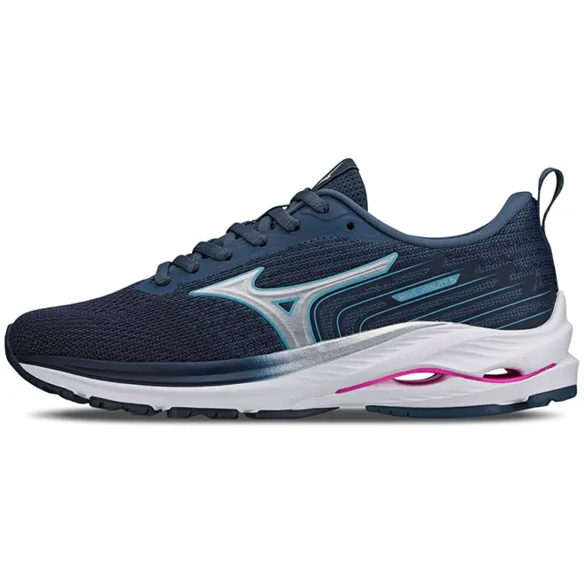 Kit 1 Tênis de Corrida Feminino Mizuno Wave Vitality 5 e 3 Pares de Meia Cano Médio