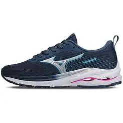 Kit 1 Tênis de Corrida Feminino Mizuno Wave Vitality 5 e 3 Pares de Meia Cano Médio