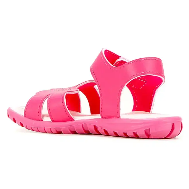Sandália Flat Infantil Feminina Kidy Gloss - Pink