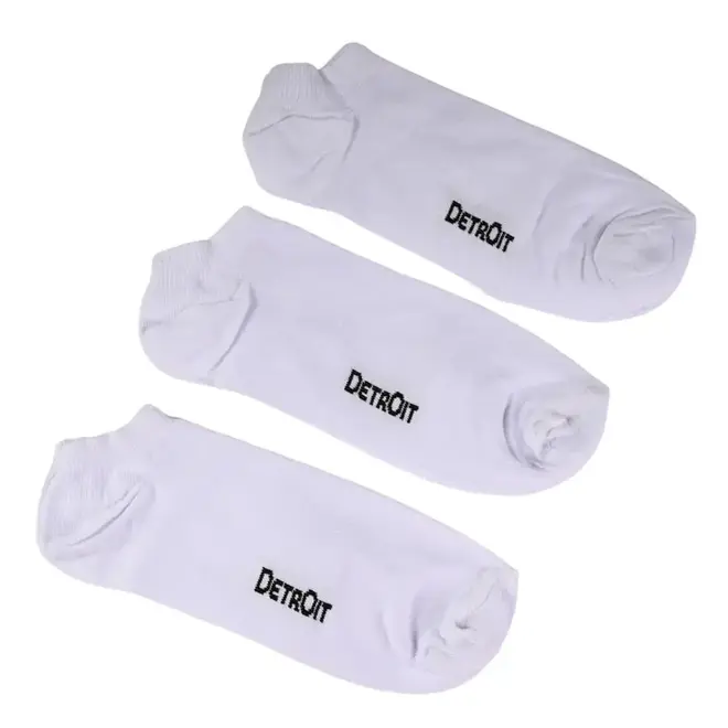 Meia Casual Masculina Detroit - Branca