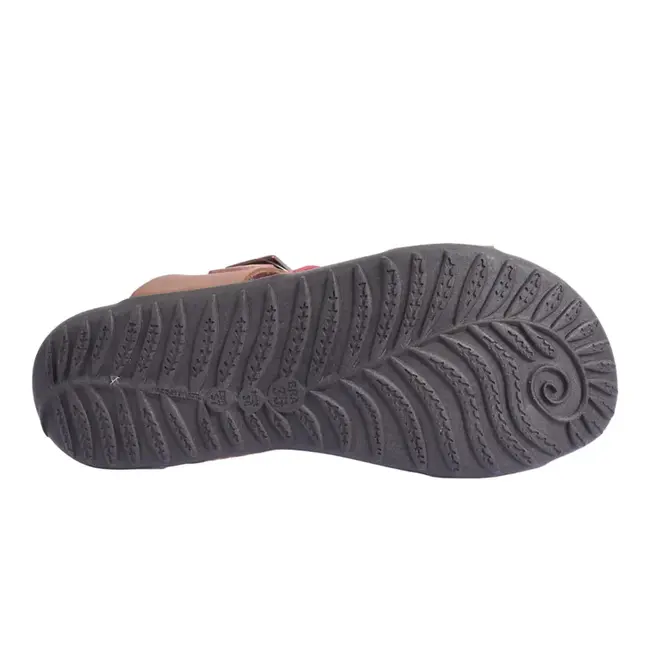 Tamanco Flat Couro New Face Feminino Telha Mix