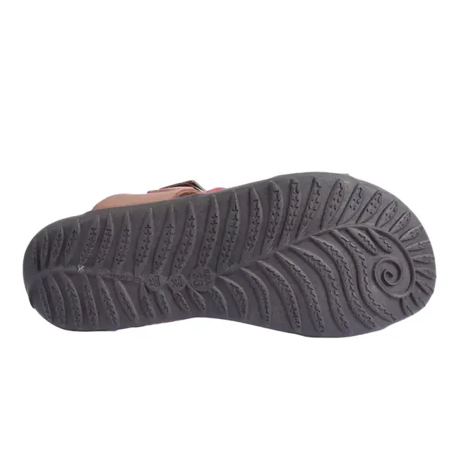 Tamanco Flat Couro New Face Feminino Telha Mix