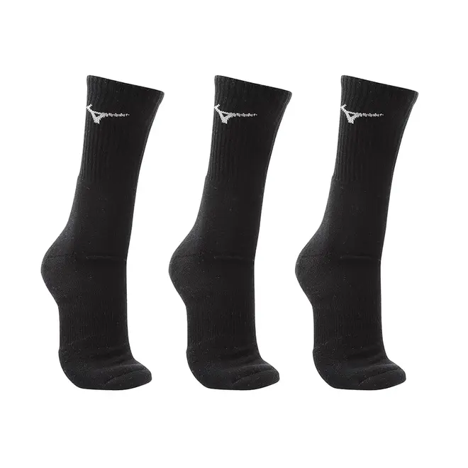 Kit Meia Cano Alto Mizuno Prime tam. 33-38 - Pacote com 3 pares